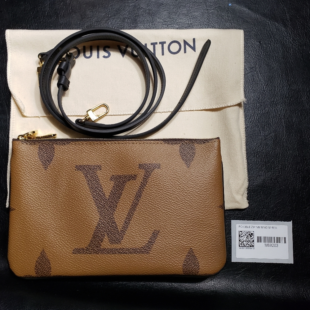Louis Vuitton Pochette Double Zip Reverse